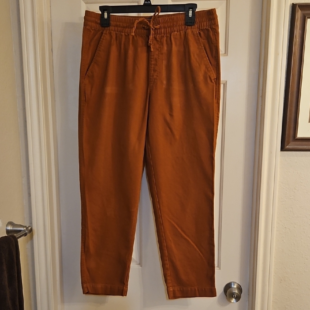 Gap Rust Cropped Pants